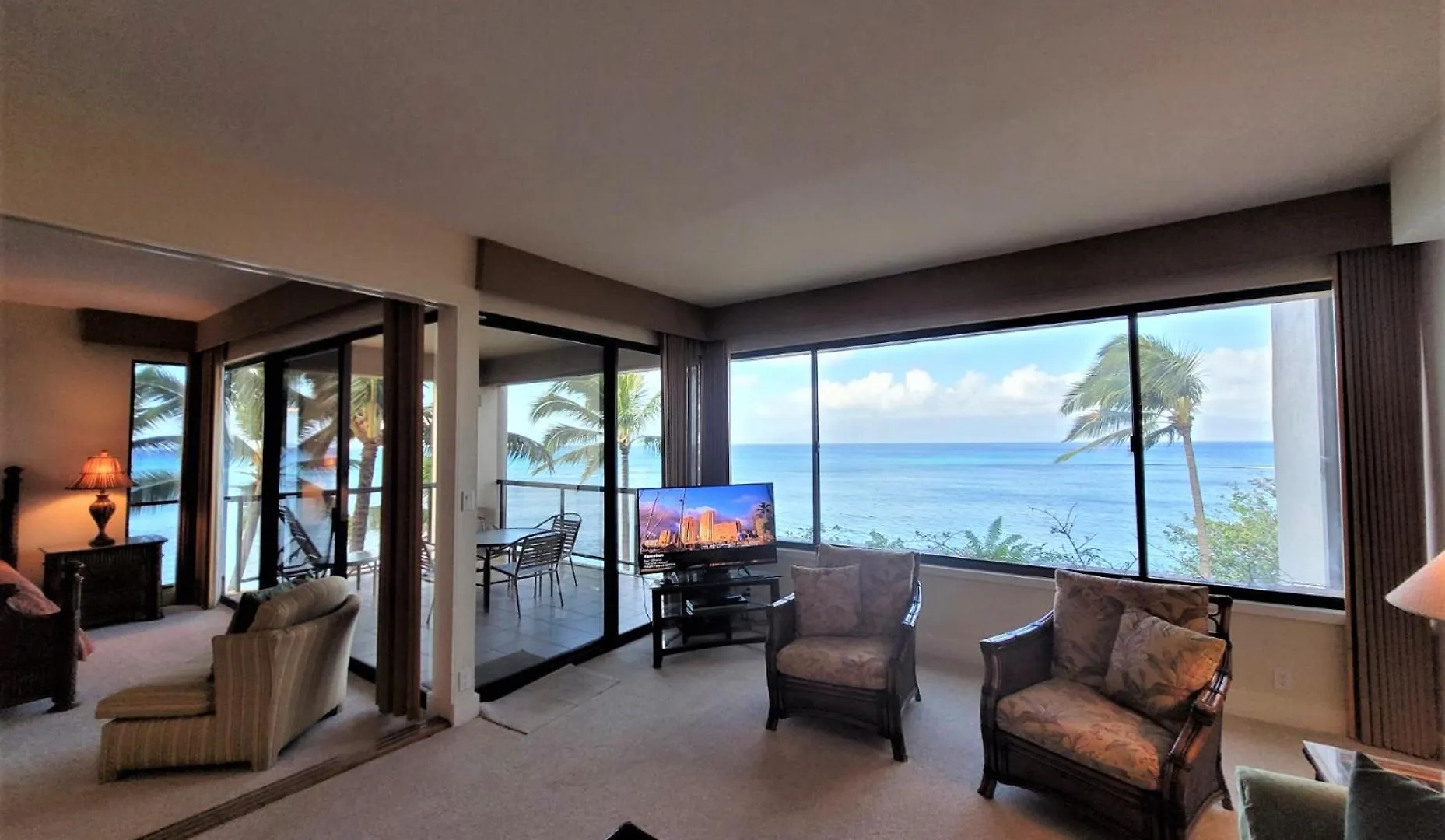 Ocean Front Remodeled Corner Unit W/ Ac - Sk234 Villa Kahana Holiday home