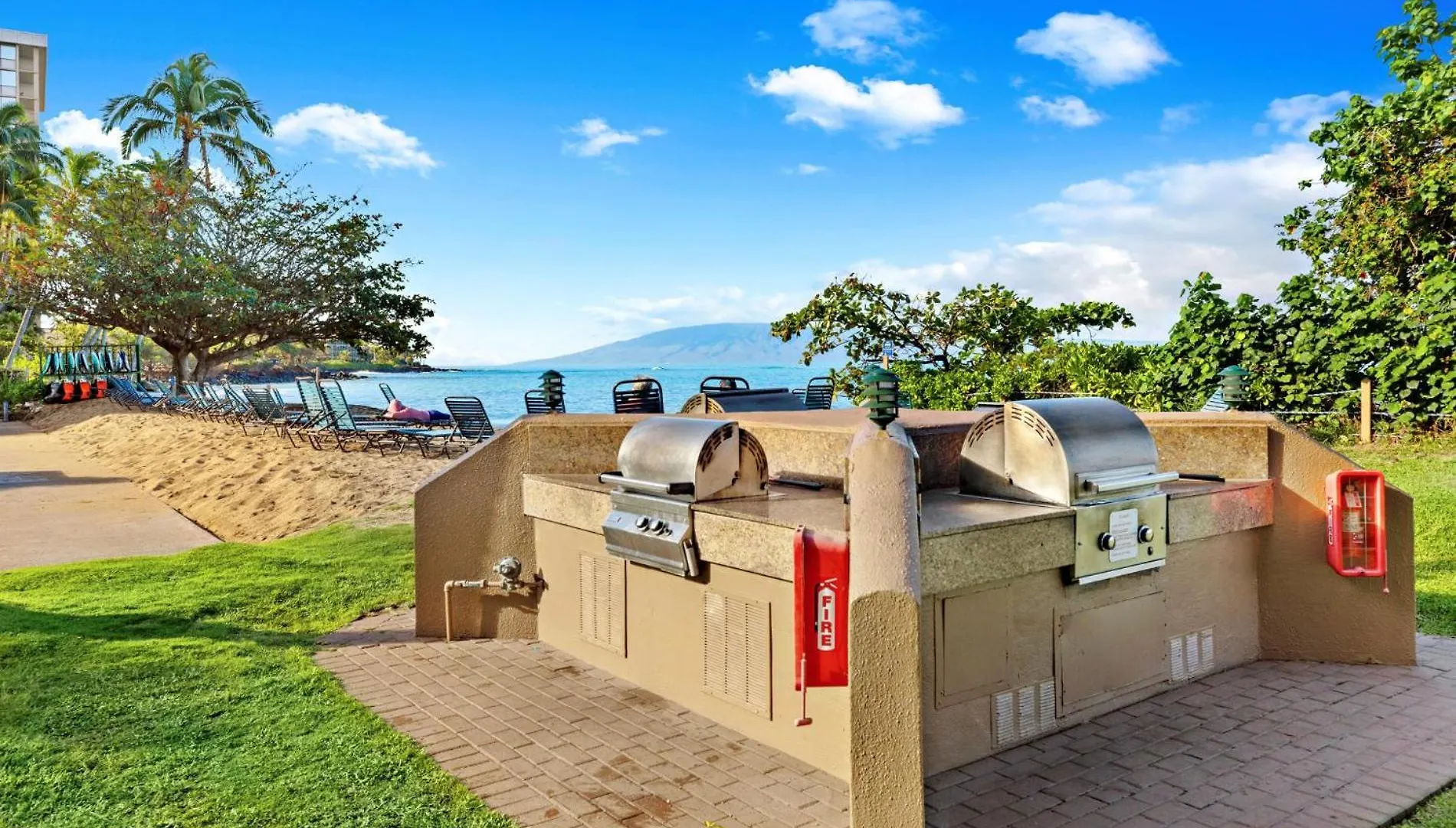 Ocean Front Remodeled Corner Unit W/ Ac - Sk234 Villa Kahana